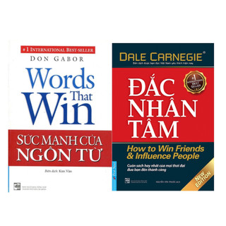 Sách Combo 2 Cuốn Phát Triển Bản Thân: Sức Mạnh Của Ngôn Từ + Đắc Nhân Tâm