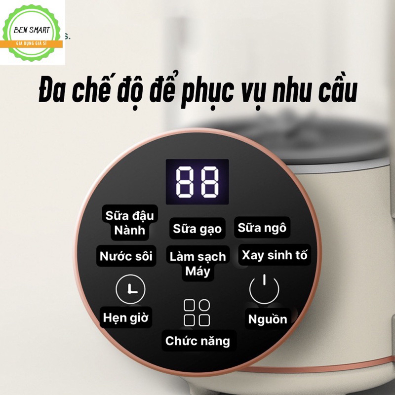 Máy làm sữa hạt ZENGON 1,2l