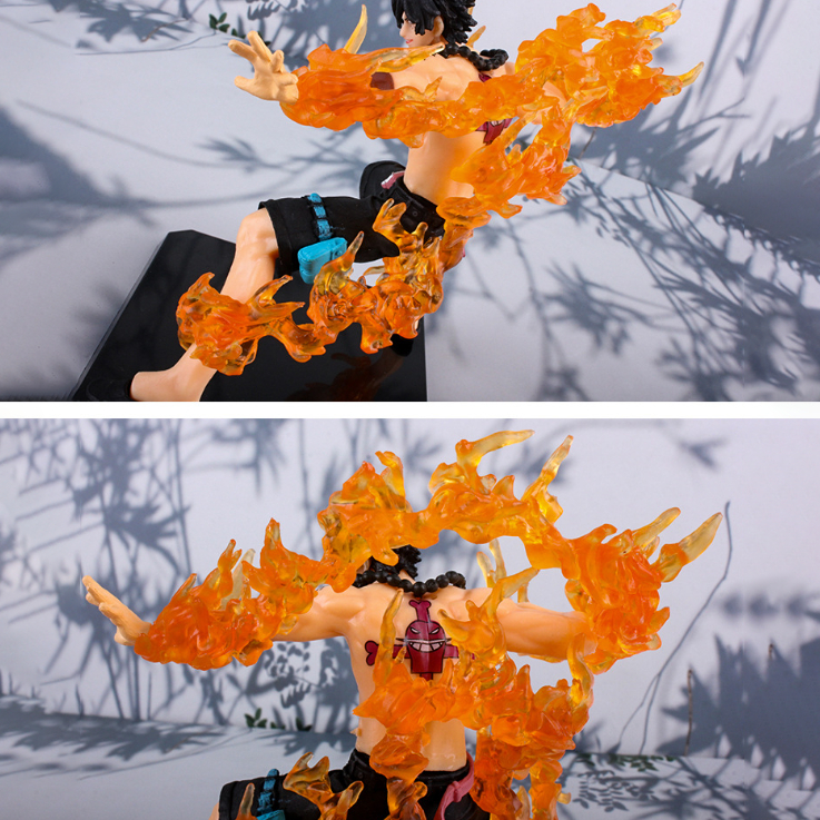 Mô Hình ACE Hỏa Quyền 16CM Mô hình One Piece Cao Cấp, Figure Mô Hình Anmie One Piece Luffy Vua Hải Tặc