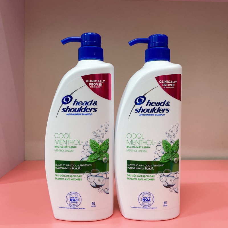 Dầu Gội Head And Shoulder Bạc Hà chai 850ml (Hàng Thailand)