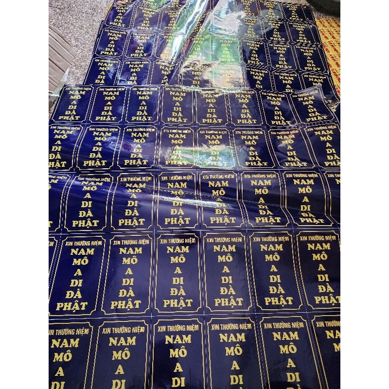 COMBO 10 DECAL DANH HIỆU NAM MÔ A DI ĐÀ PHẬT
