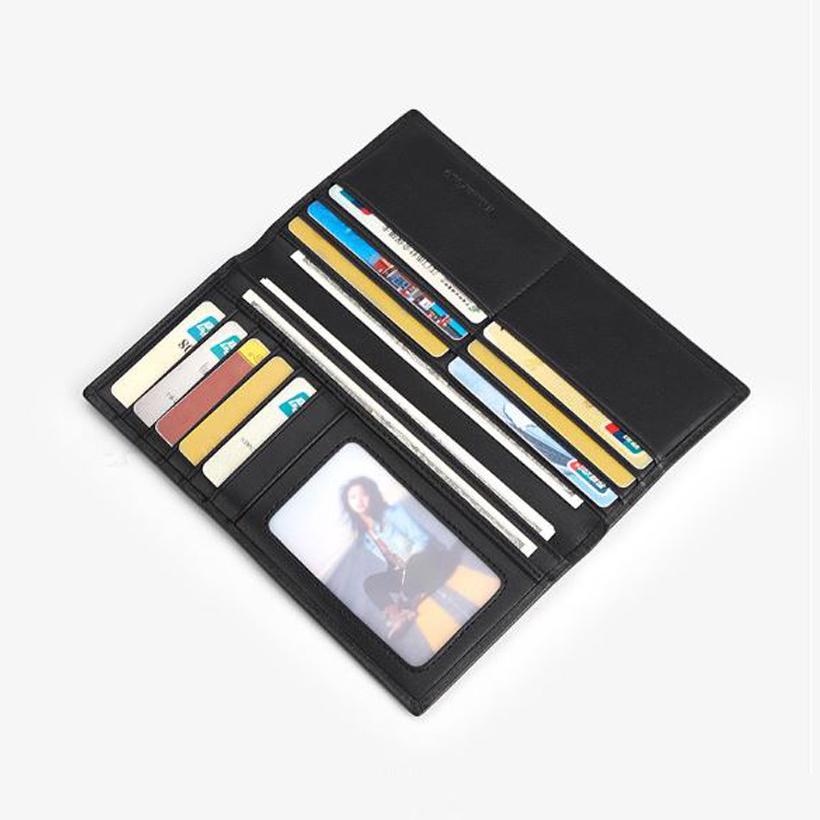 Ví dài nam cầm tay Full hộp hàng hiệu WilliamPOLO chất liệu da Bò nguyên tấm - POLO 201538-001