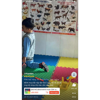 BỘ 4t 60cm - THẢM XỐP LÓT SÀN