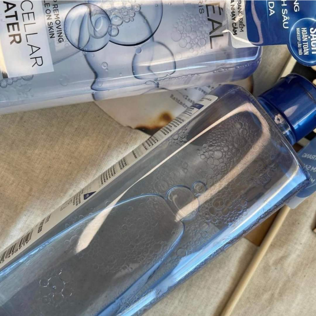 Nước Tẩy Trang L'Oreal Paris 3-in-1 Micellar Water 400ml sạch sâu, dưỡng ẩm