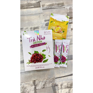 Detox vang nho giảm cân thải mỡ Kelly chính hãng