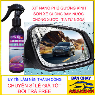 [HÀNG XỊN + PHỤ KIỆN] Chai Phủ Gương Kính, Sơn Ô tô Chống Bám Nước - Phủ Ceramic Kính hậu, Chống Mờ Kính
