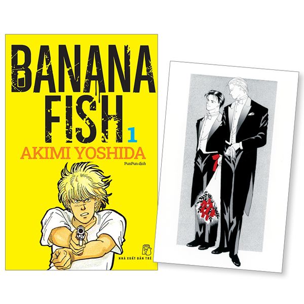 Truyện tranh - Banana Fish - Các Tập - Tặng kèm Postcard giấy - NXB Trẻ - Ninety Nine Manga