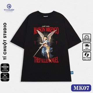 Áo thun Mikenco Fallen Angel nam nữ in hình 5D, áo phông unisex mikenco thiên thần sa ngã - Tí Chuột Studio