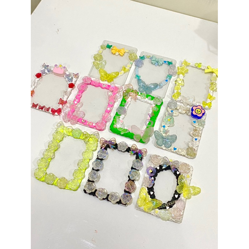 Toploader decor sẵn bảo vệ card