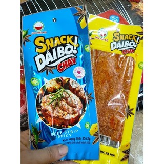 com bo 5 gói snack nem nướng phên/ cá hồi nướng/thịt nướng