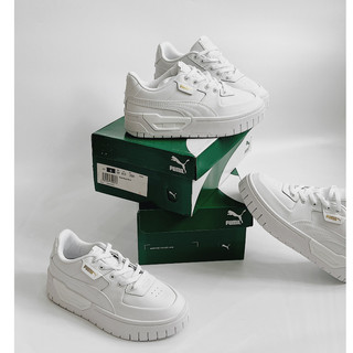 Giày sneaker pm cali dream full white đế cao