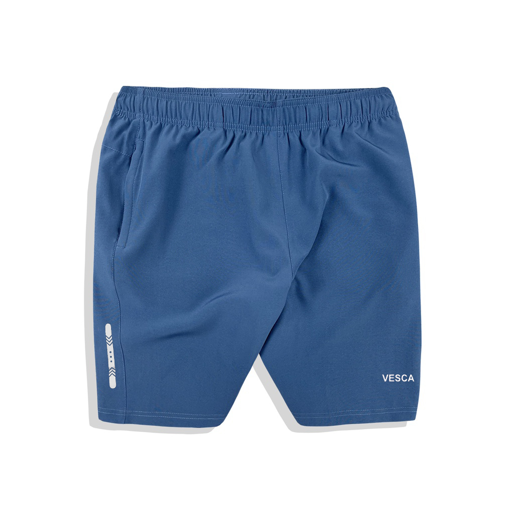 Quần Short Nam Thể Thao Vải Gió Mỏng Nhẹ Co Giãn Siêu Mát Mẻ Thoáng Khí In Logo Thời Trang HAALAND