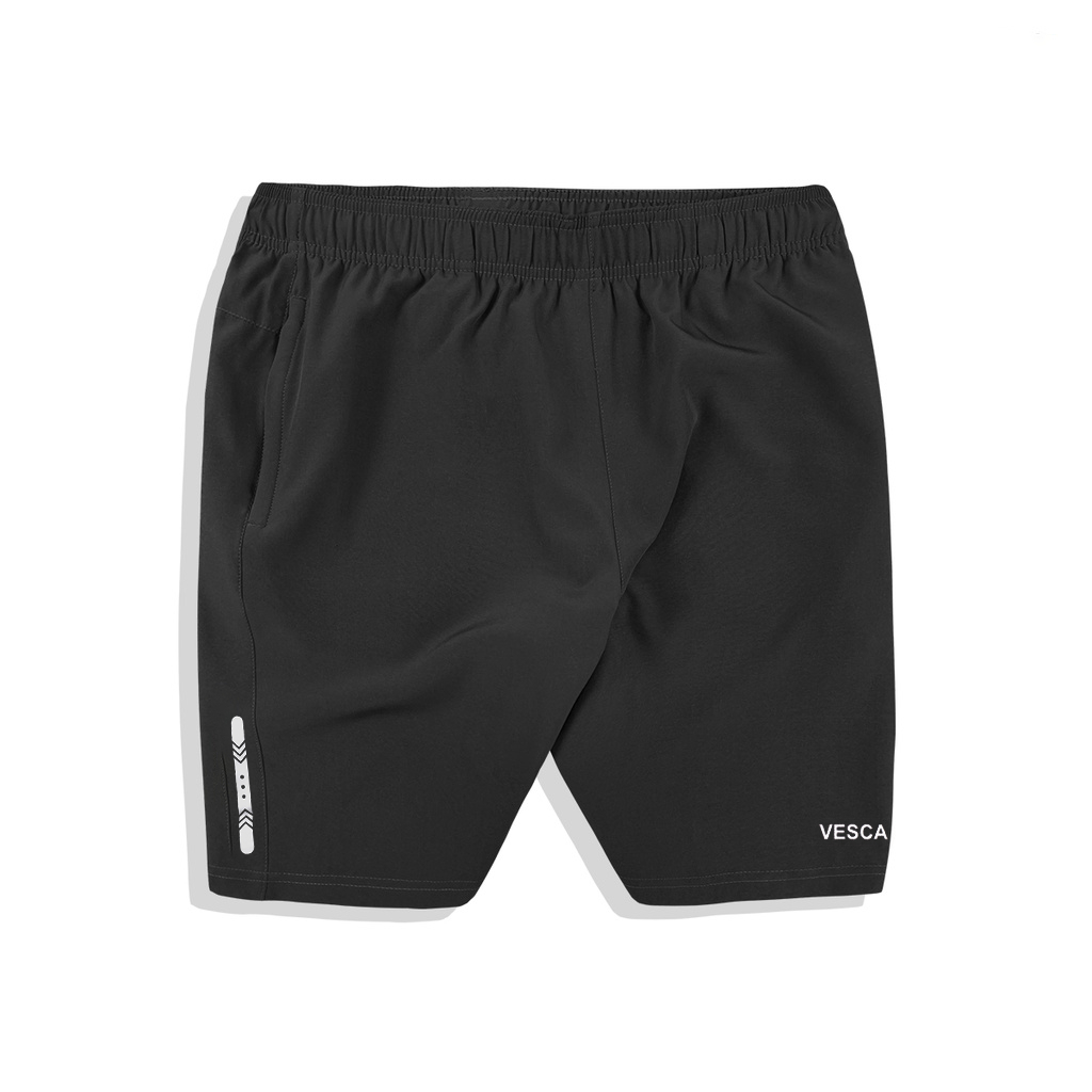 Quần Short Nam Thể Thao Vải Gió Mỏng Nhẹ Co Giãn Siêu Mát Mẻ Thoáng Khí In Logo Thời Trang HAALAND