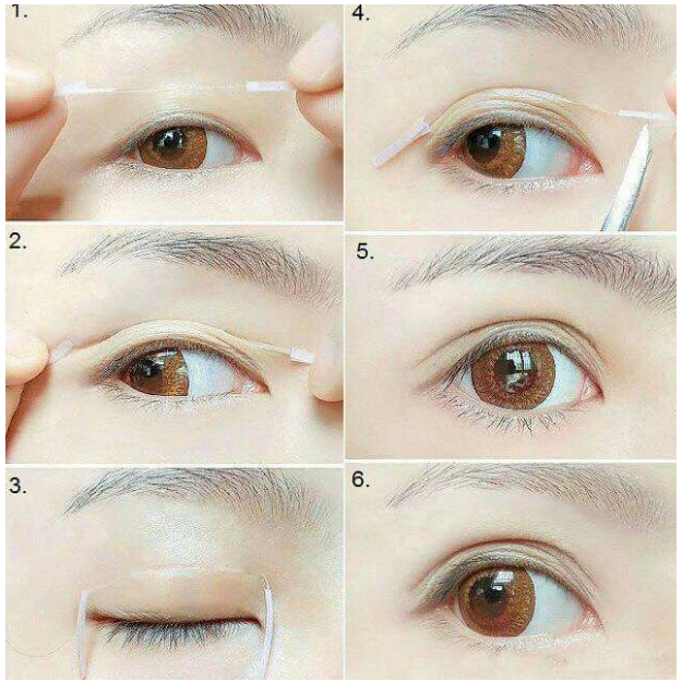 Set 02 Vỉ Chỉ Kích Mí Tặng Kèm Que Đẩy Mí Chữ Y SIÊU XINH