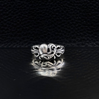 Nhẫn Floral cross hearts