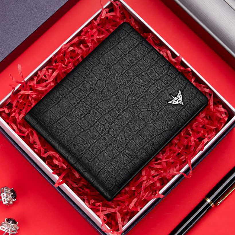 Ví da nam cao cấp Full hộp hàng hiệu WilliamPOLO chất liệu da Bò nguyên tấm - POLO 211553-001