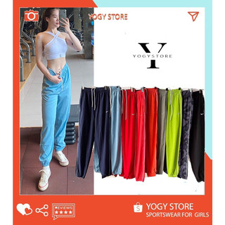 Quần dài Jogger thể thao nữ 1 sọc NK túi khóa kéo xịn xò, chất vải rũ form đẹp tập gym, chạy bộ, aerobic