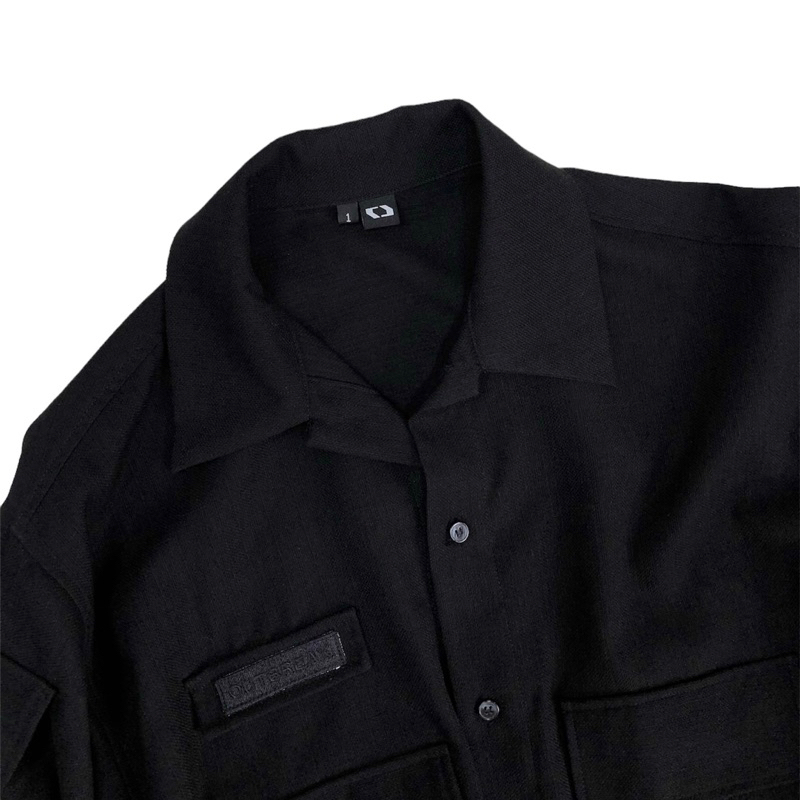 OUTBREAK - ÁO SƠMI BOXY *DARK POCKET SHIRT*