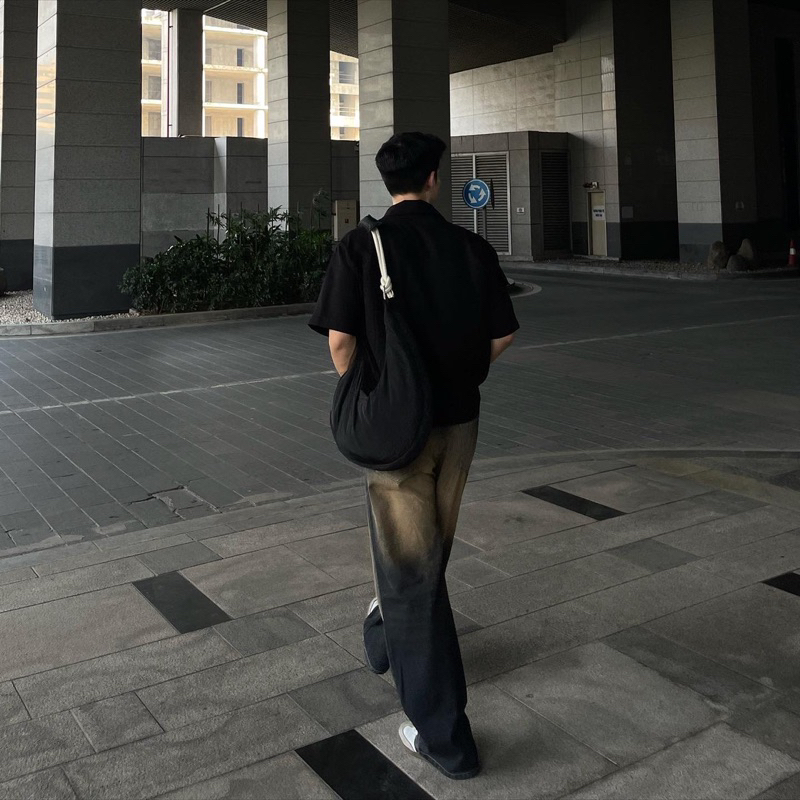 OUTBREAK - ÁO SƠMI BOXY *DARK POCKET SHIRT*