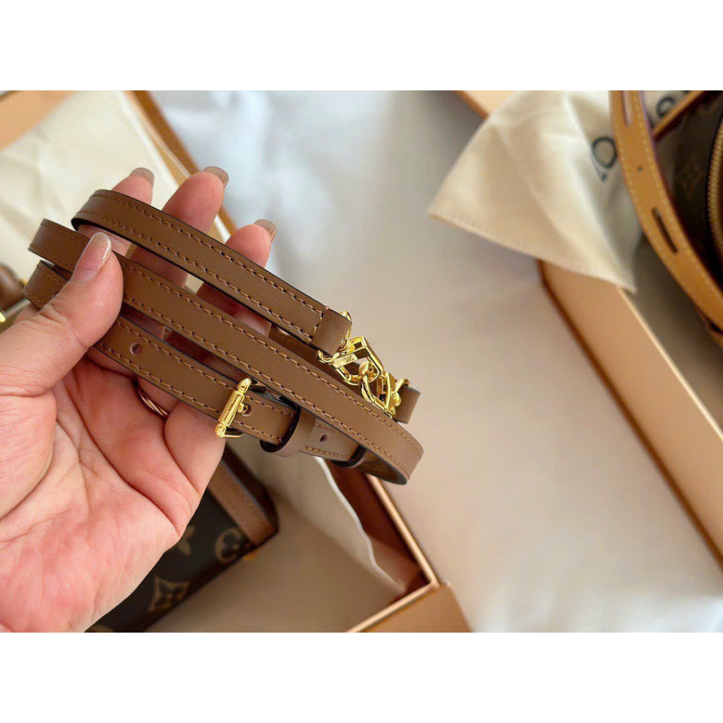 Túi Xách Dauphine Handle Bag Size 23 Da Thật Full Box