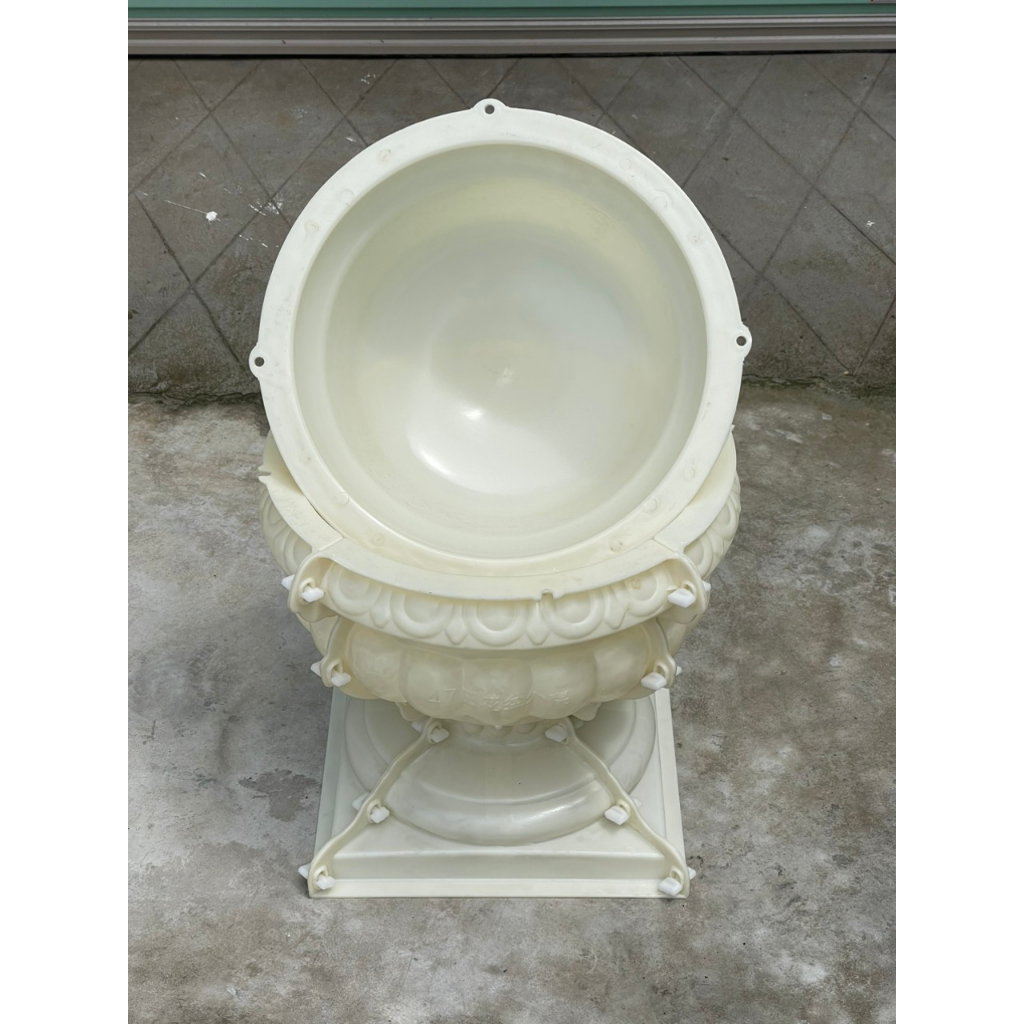 Khuôn Đúc Chậu Ly 47cm Nhựa ABS,Thiết Kế Đổ Úp Đáy