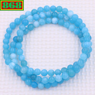 Vòng chuỗi hạt 108 hạt đá xanh biển - hạt 6 ly, 8 ly, 10 ly, vòng chuỗi niệm Phật, vòng chuỗi đeo tay