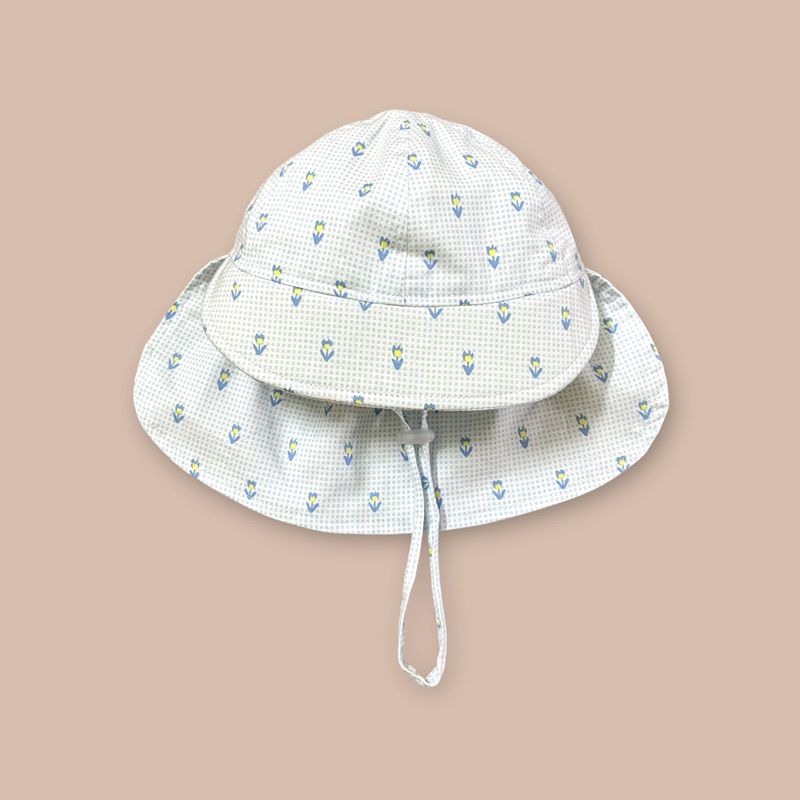 Mũ che gáy chống nắng kiểu Nhật ,mũ đi biển ,đi farm, picnic cho bé 1-6T
