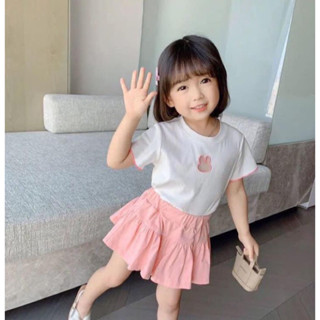 Chân váy bé gái Quần váy cho bé  có chip quần trong thun cotton mềm mát co giãn tốt 10-45kg