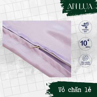 Vỏ chăn An Lụa vải lụa phi satin mát mịn