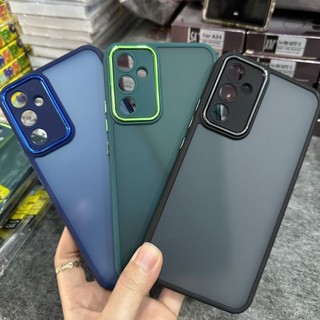 Ốp lưng Vivo A24 A34 A54 viền dẻo màu lưng nhám mờ bảo vệ camera