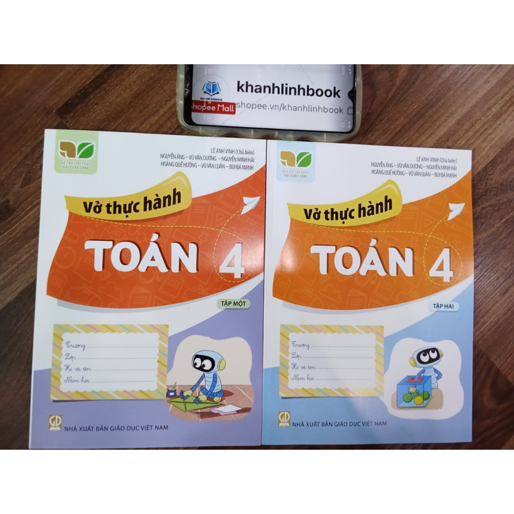 Sách - Vở thực hành toán 4 - tập 2 ( kết nối )