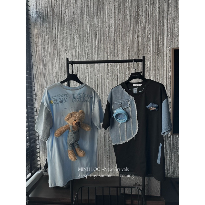 Áo phông 13de mazo đáp jeans hàng SC