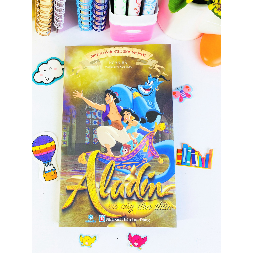 Sách - Truyện cổ tích thế giới hay nhất - Aladin và cây đèn thần