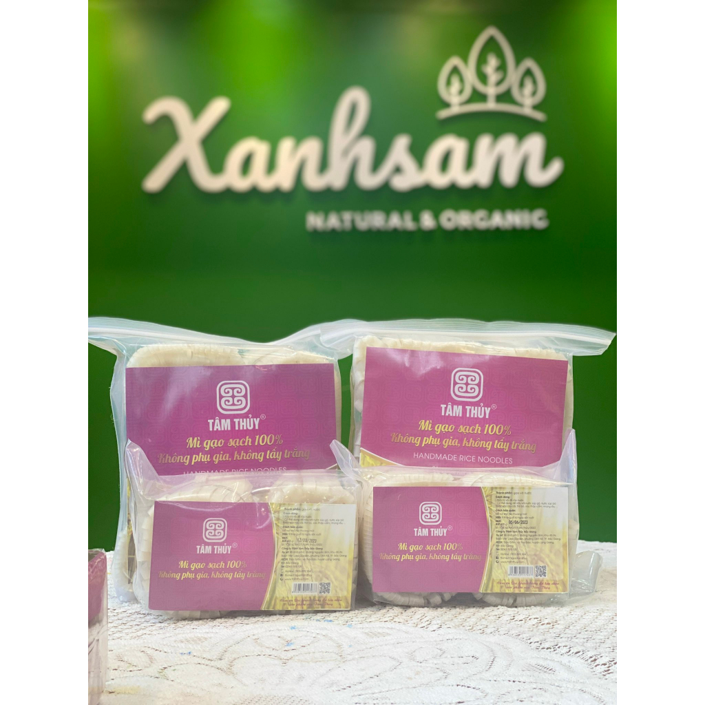 Mì Gạo Mì Chũ Tâm Thuỷ Sợi To Sợi Nhỏ 400g 1kg - XanhSam
