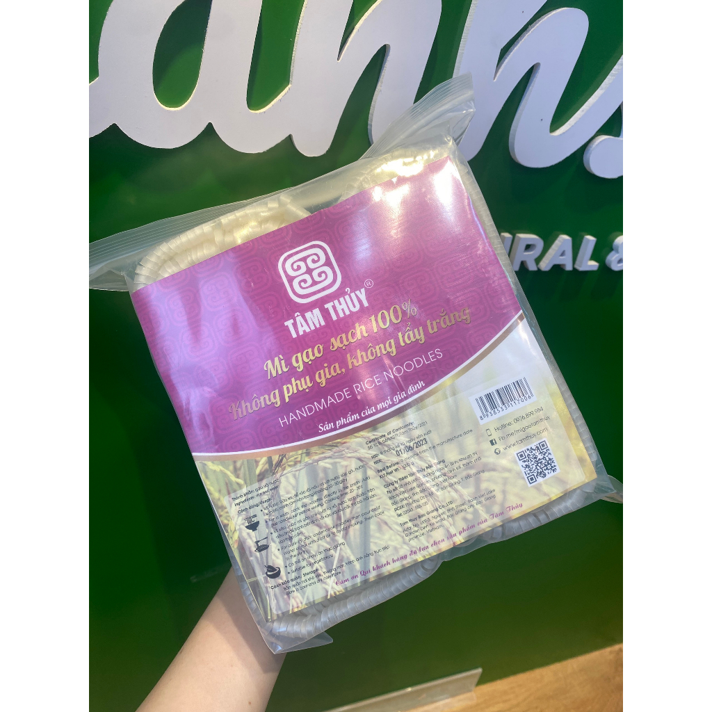 Mì Gạo Mì Chũ Tâm Thuỷ Sợi To Sợi Nhỏ 400g 1kg - XanhSam