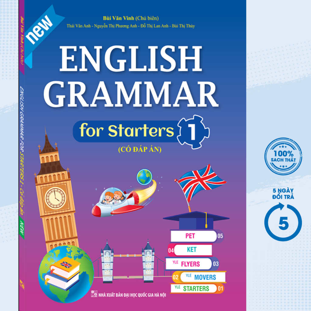 Sách - English Grammar For Starters 1 (Có Đáp Án) - MT