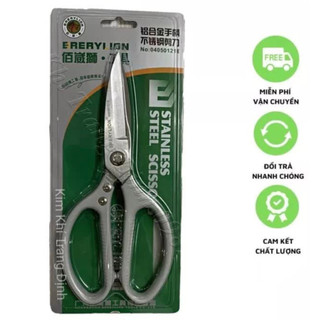 Kéo cắt thức ăn - kéo bếp inox siêu sắc siêu bền berrylion