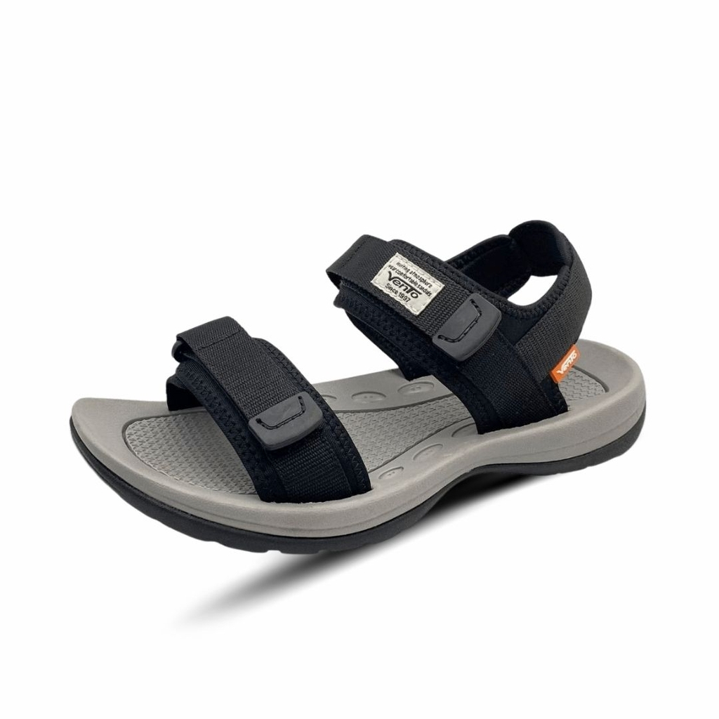 Sandal Big Size | Giày Sandal Vento Chính Hãng 2 Quai SD7939 Xám