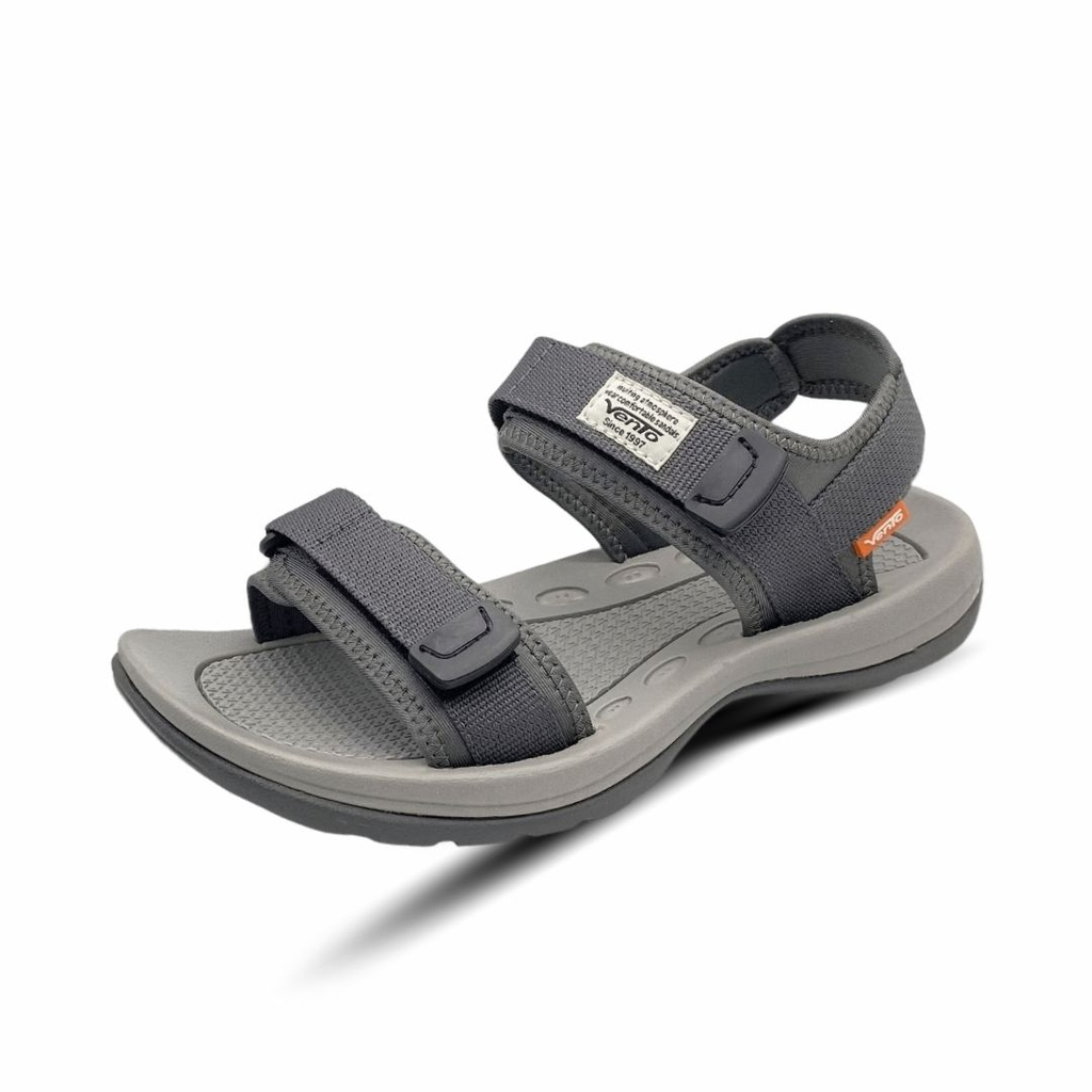 Sandal Big Size | Giày Sandal Nam 2 Quai Ngang Hiệu Vento SD7939G