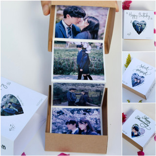 Hộp quà kéo ảnh - quà tặng sinh nhật, kỉ niệm, anni LoveBox by Mèo