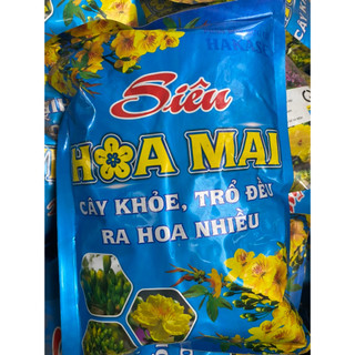 Phân bón chuyên dùng cho hoa Mai, Đào gói 700gr phân bón siêu kích hoa, cây khỏe, trổ đều ra hoa nhiều