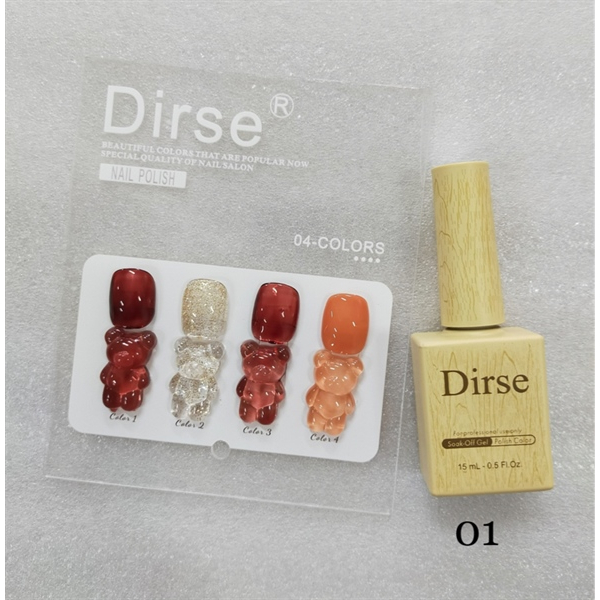 SET SƠN GEL THẠCH 4 MÀU 01