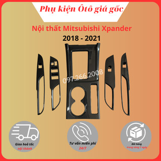 Ốp nội thất mitsubishi xpander 2018, 2019, 2020, 2021 nhựa vân carbon cao cấp