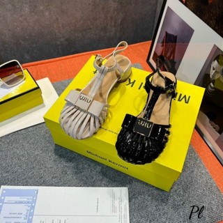 (SALE) Sandal Rọ Miu 2p Da Mềm Êm Fullbox Cao Cấp