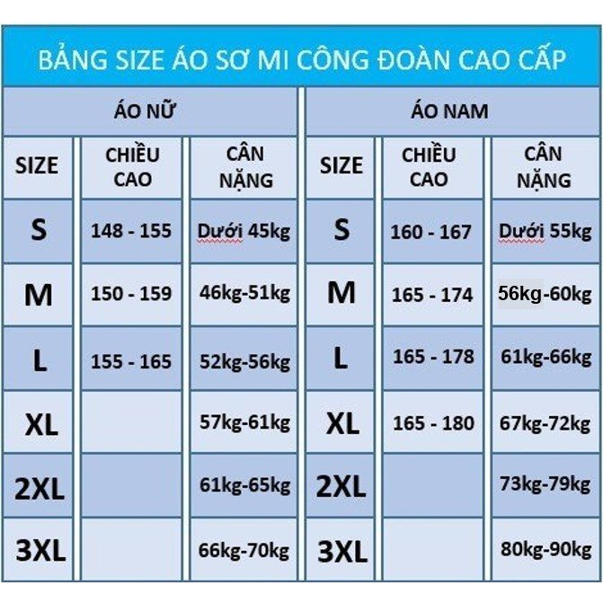 Áo sơ mi Công đoàn Cao cấp