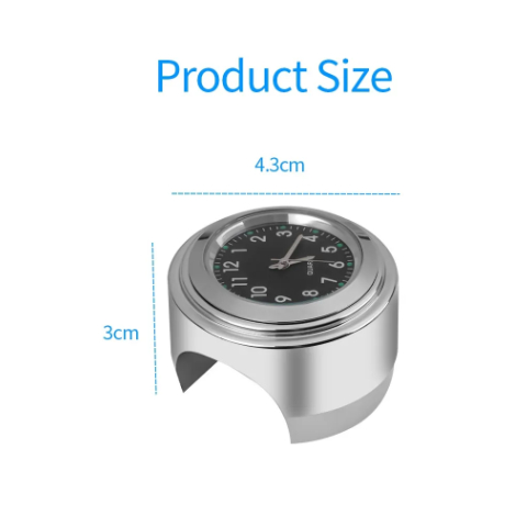 Đồng hồ chống nước gắn ghi đông xe máy mô tô, xe đạp  tiện dụng