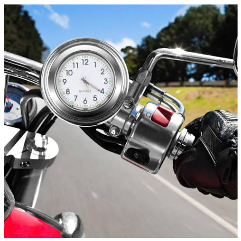 Đồng hồ chống nước gắn ghi đông xe máy mô tô, xe đạp  tiện dụng
