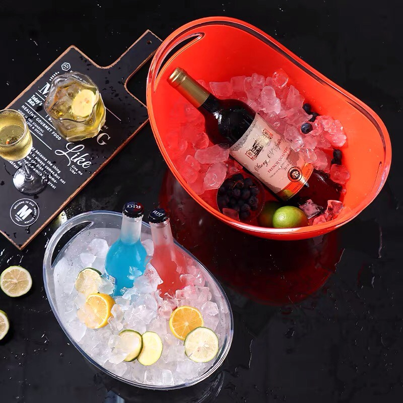 Xô đá ướp lạnh hình chiếc thuyền 26*20*20cm