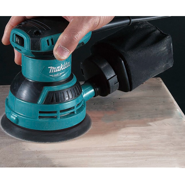 Máy chà nhám tròn Makita M9204B, M9202B 125mm chính hãng Nghề Mộc