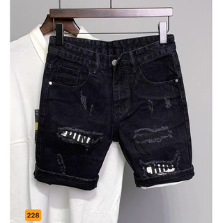 Quần short jean nam co giãn màu xanh trơn (nhiều mẫu), quần đùi nam chất bò cao cấp phong cách Hàn Quốc Tô Tồ Shop-MQ238